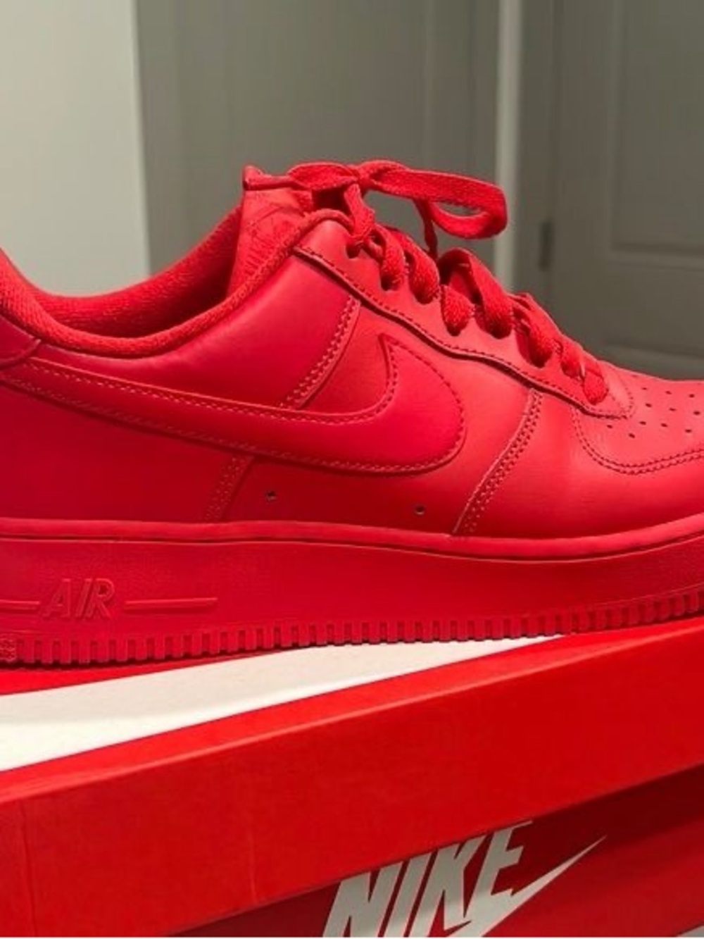 Nike Air Force 1 Low - Bright Red